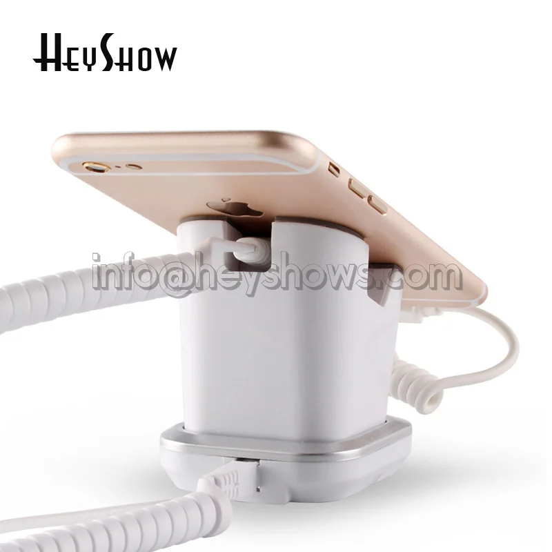 10x Cell Phone Security Burglar Alarm Stand Mobile Tablet Anti-Theft Display Holder With Charging And Alarm Function For Retail