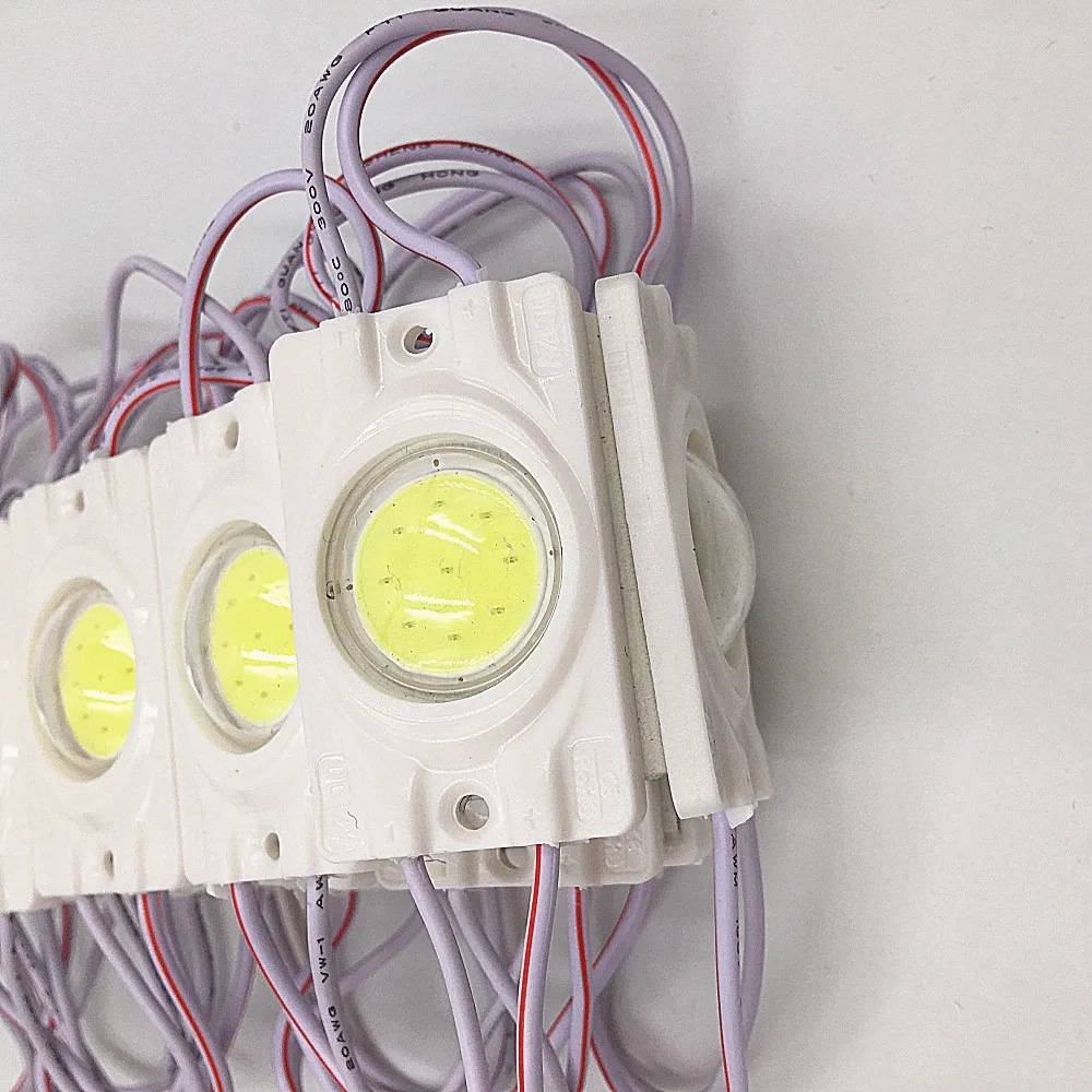LED Module 2.4W COB backlightfor Advertisement Design Modules Super Bright Lighting DC12V waterproof 20pcs/lot warm /white | Освещение