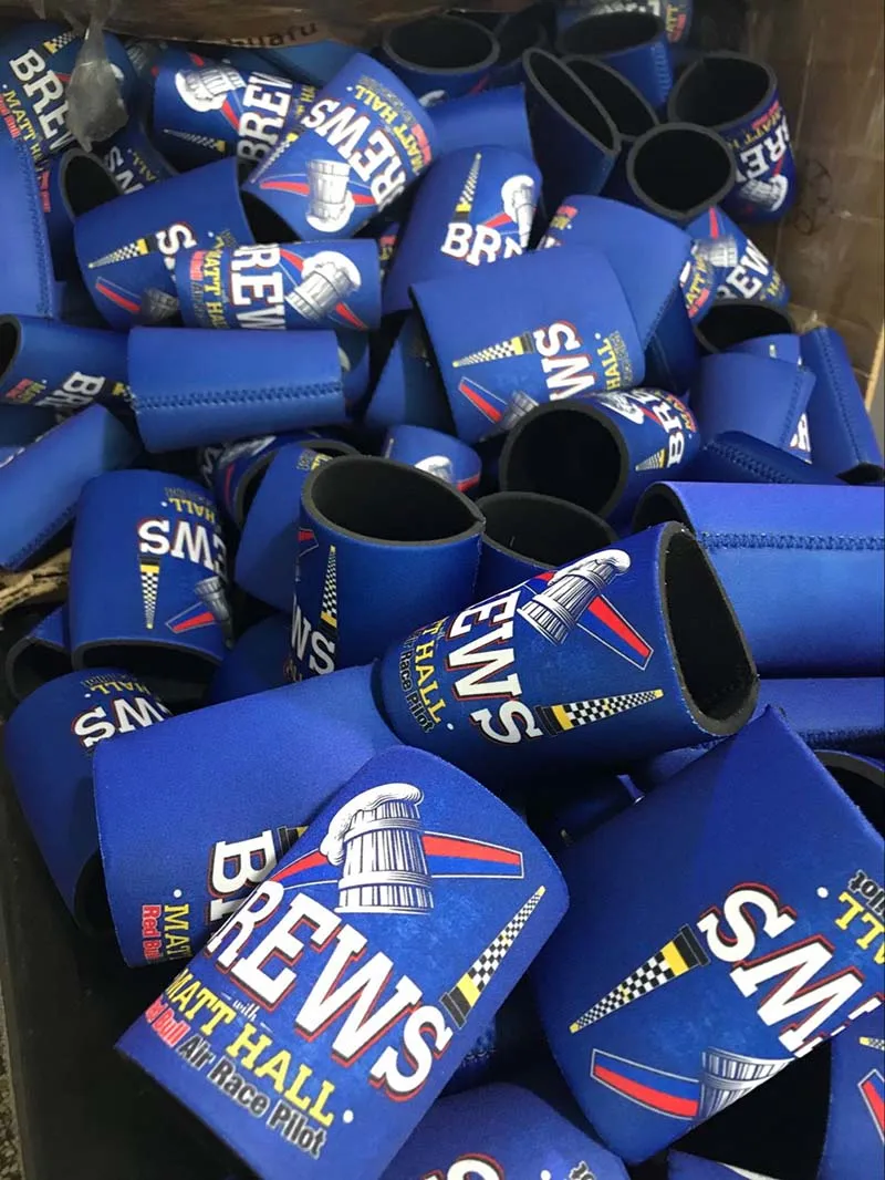 160pcs/lot Promotional Custom Printed Stubby Holders Can Coolers Dye Sublimation Printing For Food Wine Beer Cans Cooler Bags | Багаж и