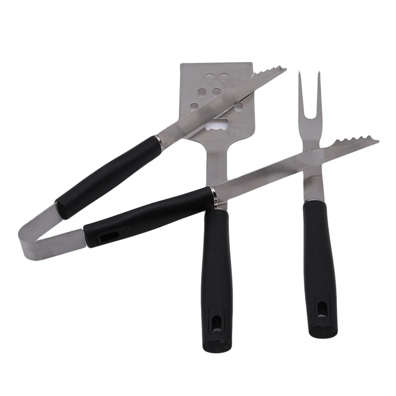 3 шт./компл. барбекю слишком лопатой Кемпинг аксессуары инструменты для черный