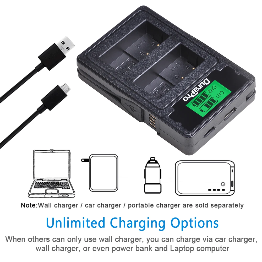 1 шт. ЖК-дисплей Дисплей USB Chargerfor DMW-BLC12 ДМВ BLC12E Батарея для цифрового фотоаппарата Panasonic FZ1000 FZ200 FZ300 G5 G6 G7 GH2 DMC-GX8 Камера