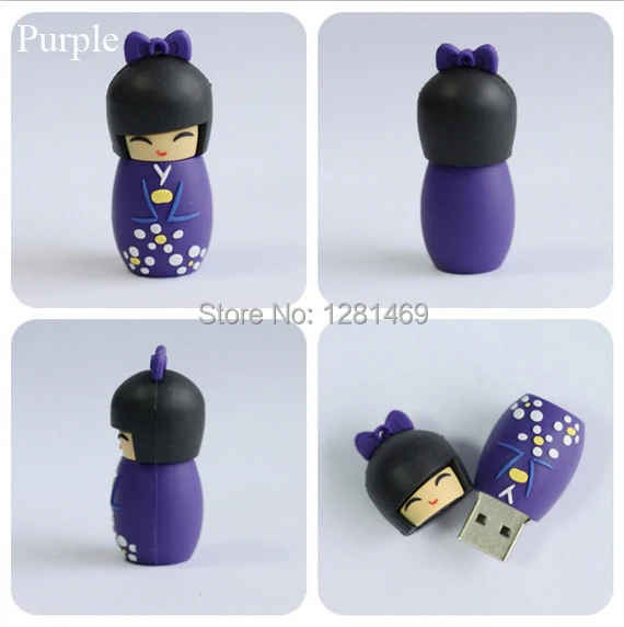 U-диск японские куклы usb флэш-накопитель 2g 4g 8g 16g 32g 64g флэш карта памяти Флеш