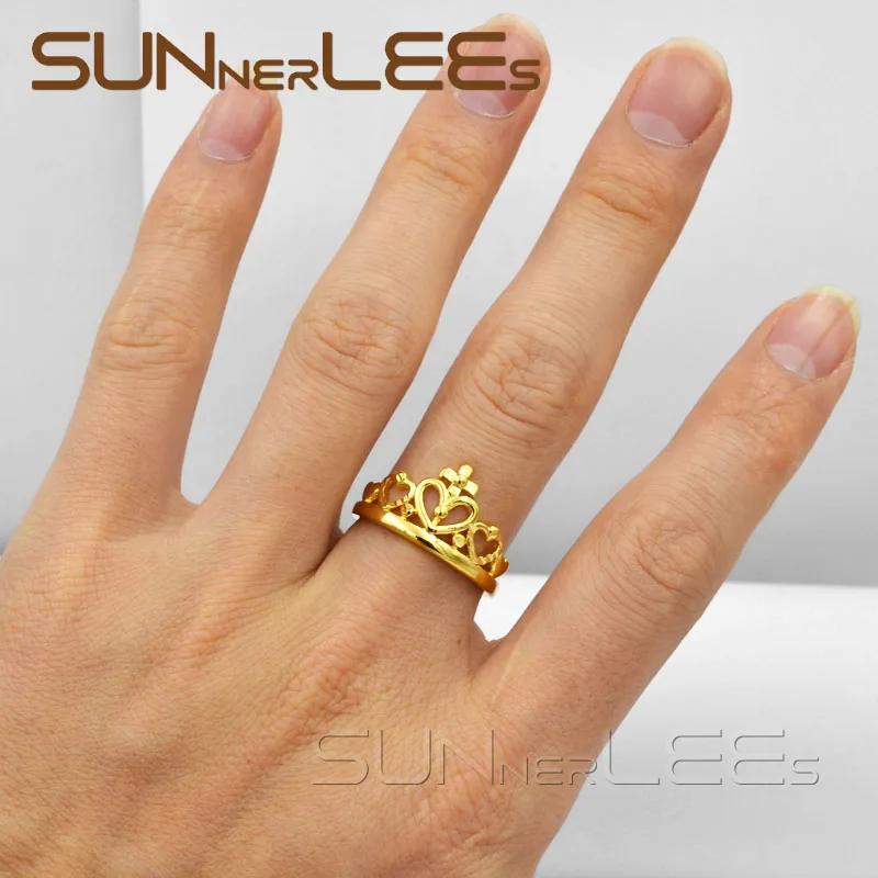 SUNNERLEES новые модные ювелирные изделия для женщин свадебный подарок Принцесса