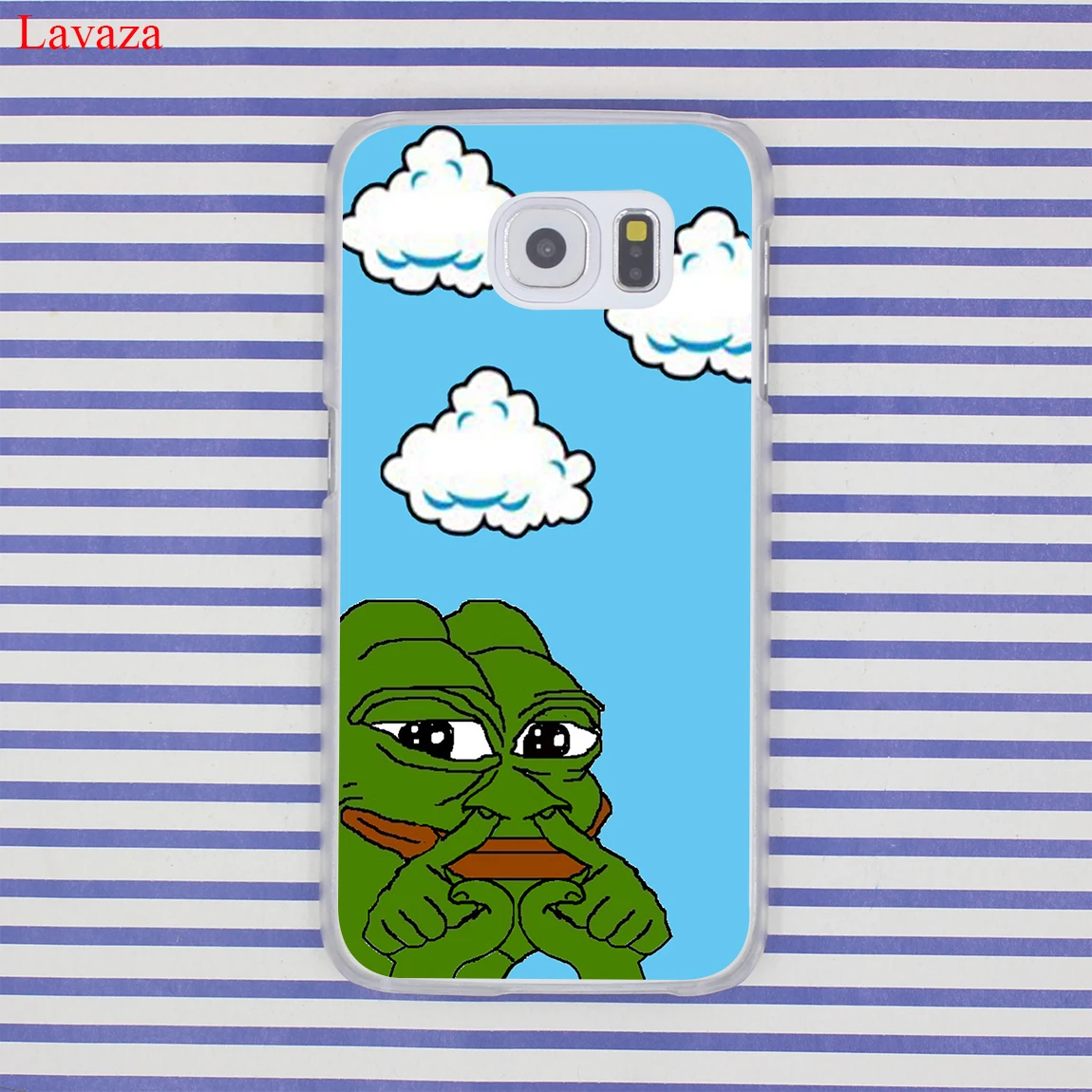Забавный чехол для телефона Lavaza милый лягушка Meme Samsung Galaxy S20 Ultra S10E S10 Lite S6 S7 Edge S8 S9