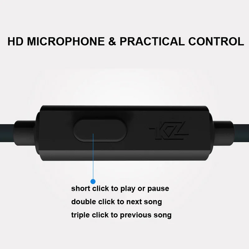 KZ ZS5 Fone Suporte de Celular Универсальные наушники для телефона с микрофоном спортивные 8