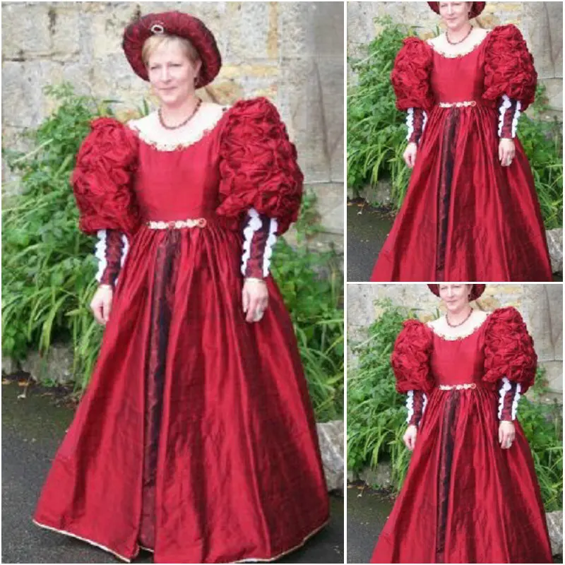 

On sale!19 Century Vintage Costumes 1860S Victorian Civil War Southern Belle Gown Dress Scarlett dresses US 4-36 C305