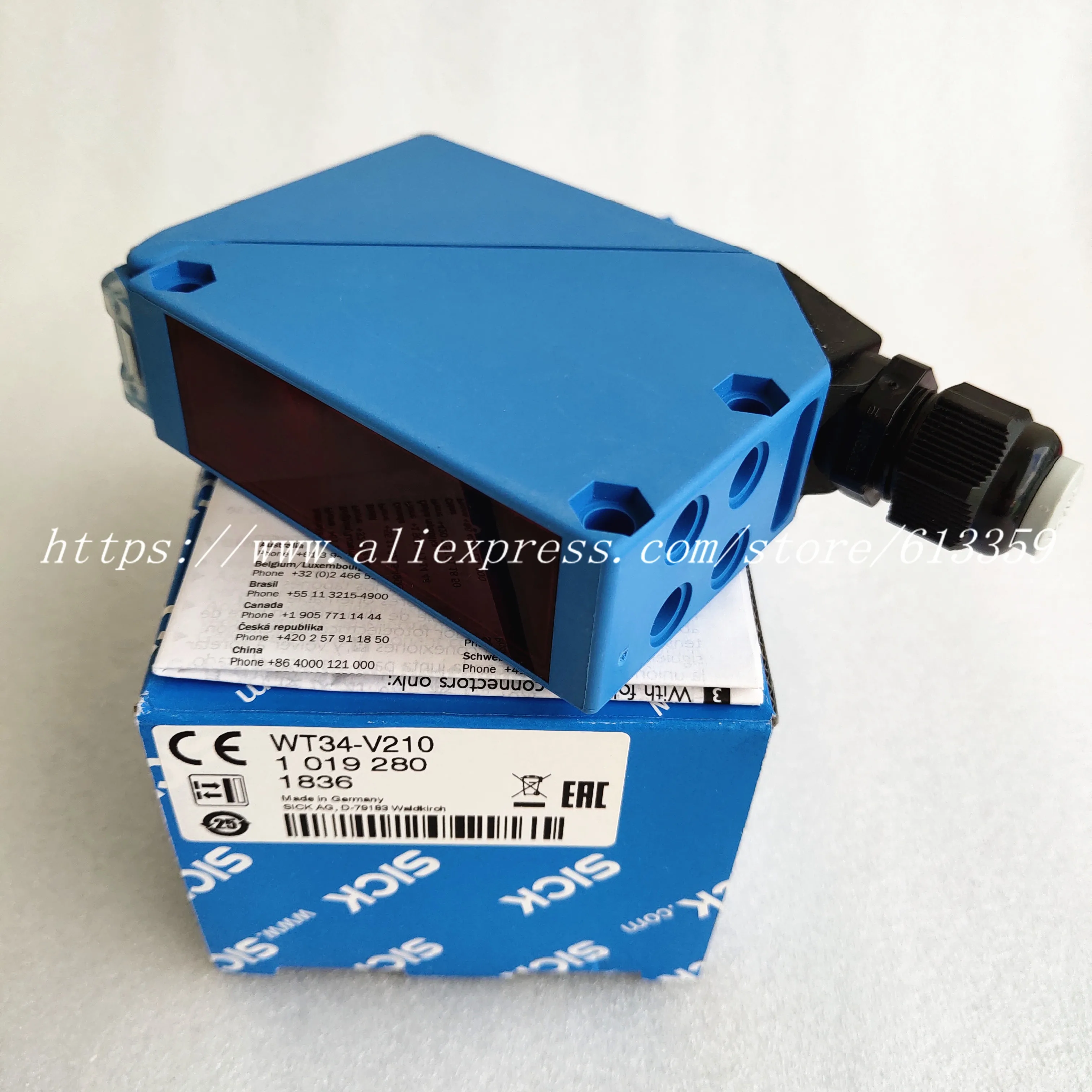 WT34 V210 R210 фотоэлектрический переключатель Датчик Sick 100% новый и оригинальный|proximity