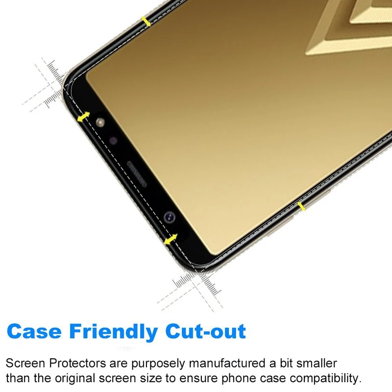 Стекло для samsung a6 galaxy A 5 6 7 8 A5 A7 A8 5A 6A Plus 2016 2017 2108 galaksi Galax пленка galax чехол телефона 7A 8A