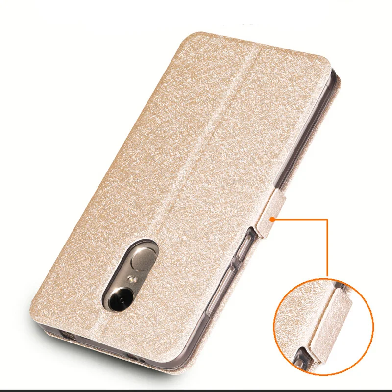 Ультратонкий Флип кейс с окошком и подставкой для Xiaomi Redmi 4 Pro 4A 4X 5 Note 2 3 5A S2 Y2 6 6A 7