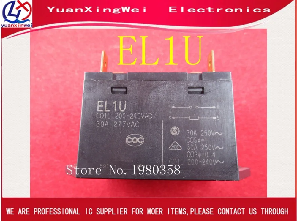 1 шт. EL1U 30A 250V | Электроника