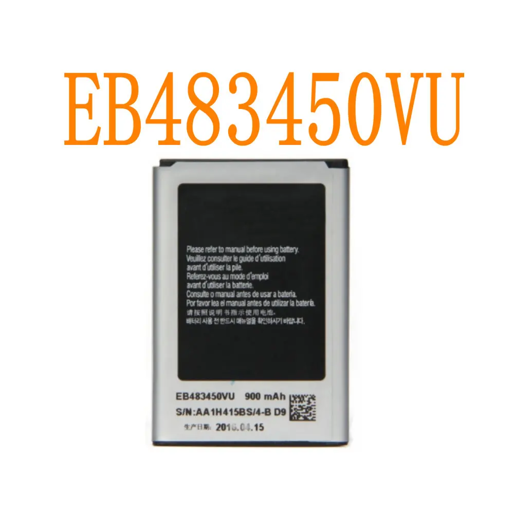 Запасная батарея EB483450VU 900 мАч для Samsung GT C3630 C3752 S5350 C3230 C5350|Аккумуляторы мобильных