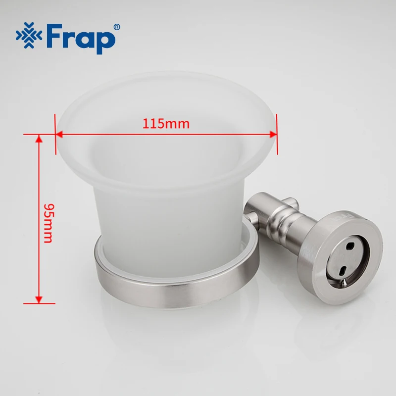 Frap 1 комплект современный держатель для туалетной щетки алюминиевый крепежный