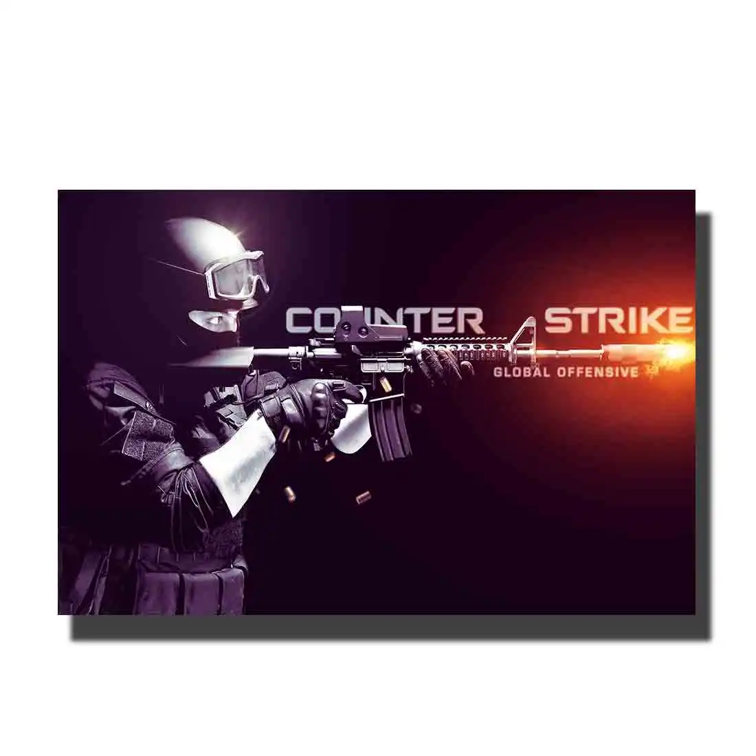 Глобальный художественный постер counter strike домашний Настенный декор 8x12 12x18 24x36 для