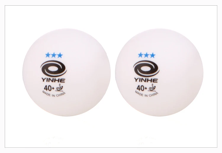 YINHE Galaxy 3-Star бесшовные мячи для настольного тенниса пластиковые 40+ ITTF одобренные белые Поли мячи для пинг-понга