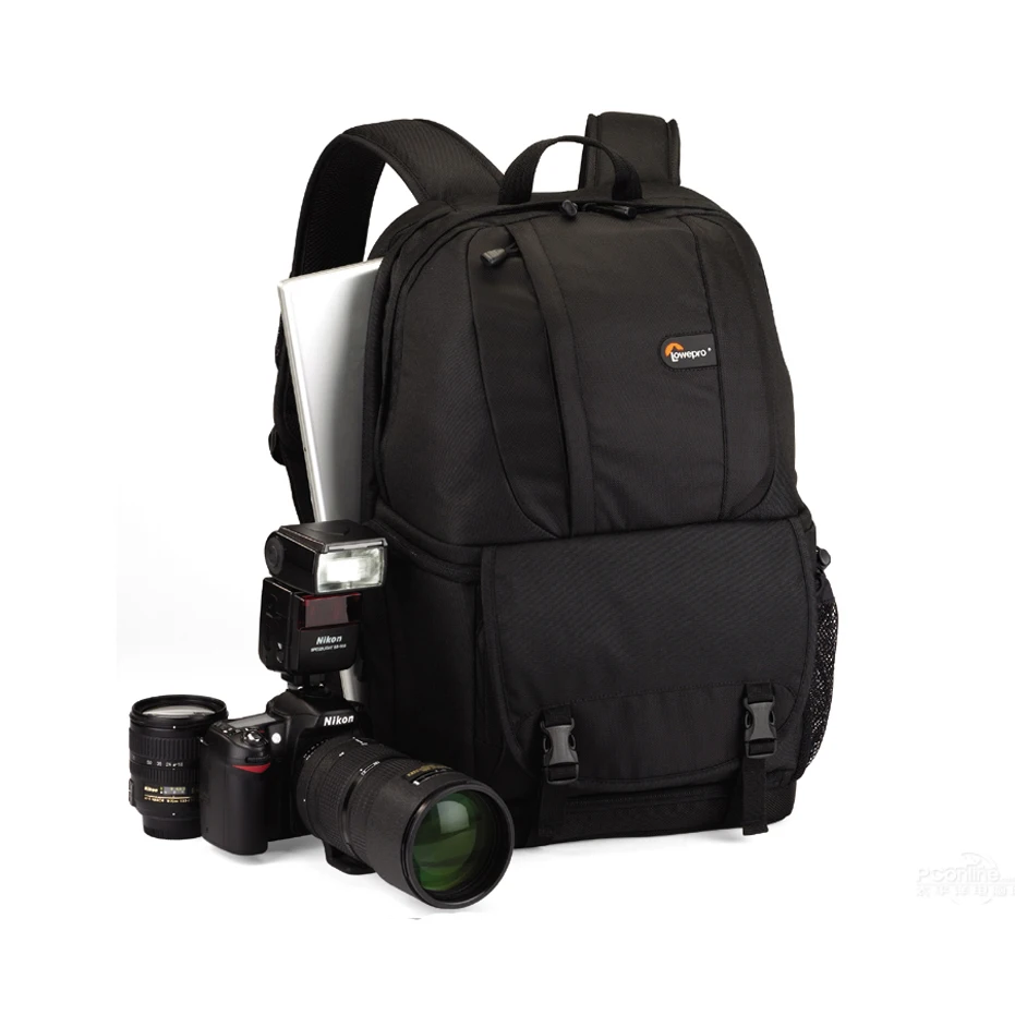 hot sall genuine fastpack 250 aw red photo dslr camera bag digital slr backpack laptop 15 4 with all weather cover free global shipping