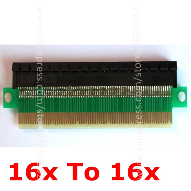 PCI E 1X 4X 8X 16X переходник с внутренней резьбой на внешней адаптер для преобразования