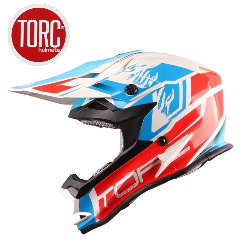 Мотоциклетный шлем TORC T32 каска для мотоциклистов езды по бездорожью кроссовые