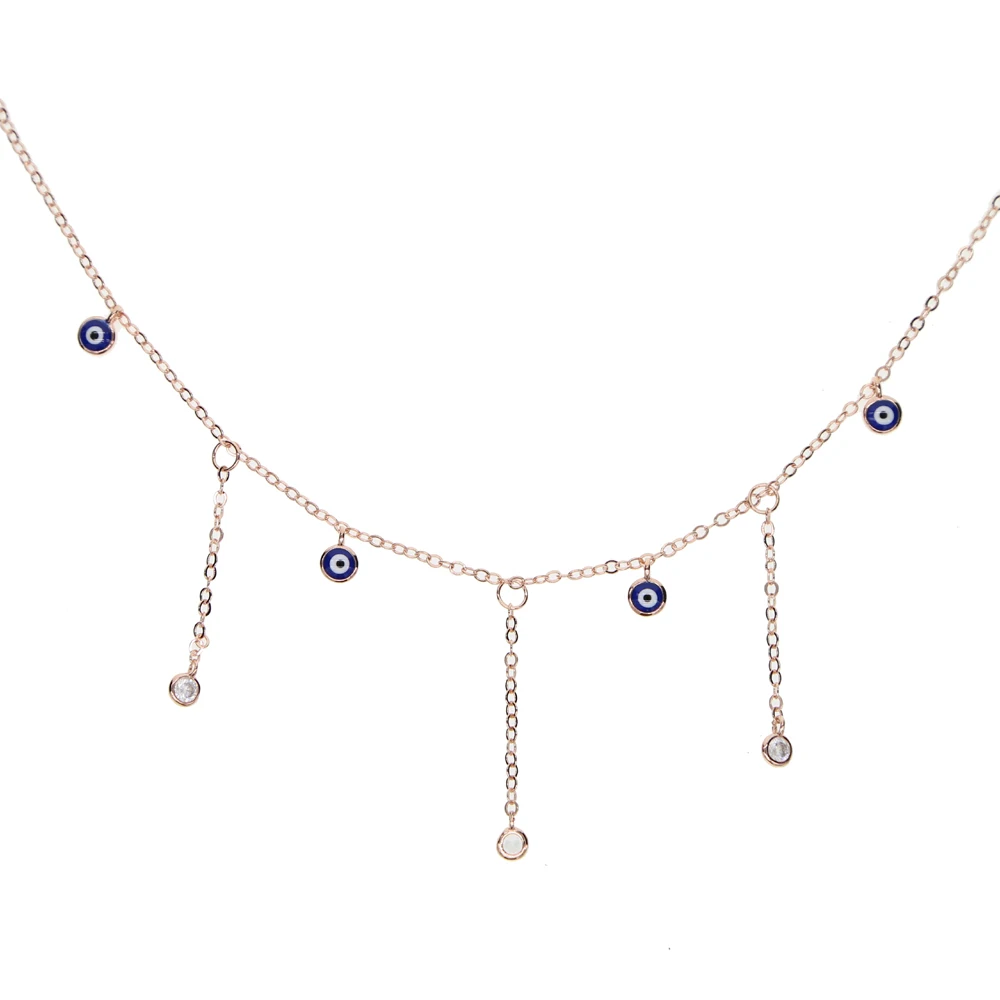 2019 Новое поступление романтические женские украшения богемные синие эмалевые