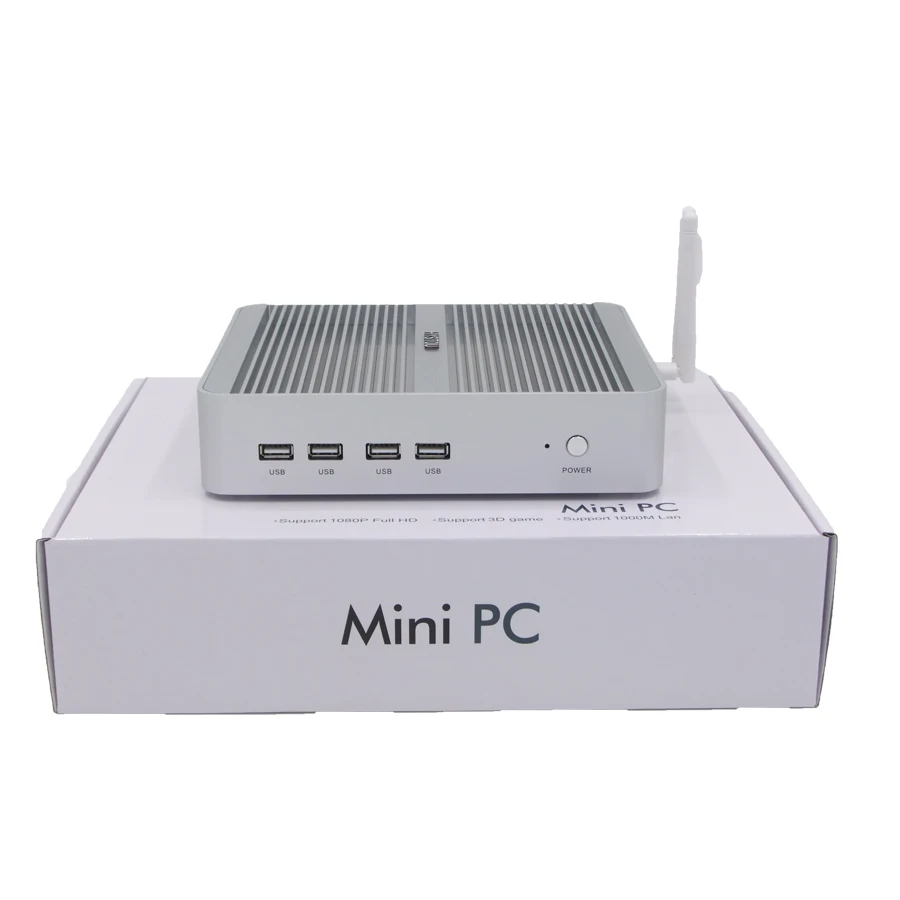 Kaby Lake i3 7100U Fanless Mini PC i5 7200U HTPC HD Graphics 620 4GB RAM 128GB SSD Support Windows 10 |