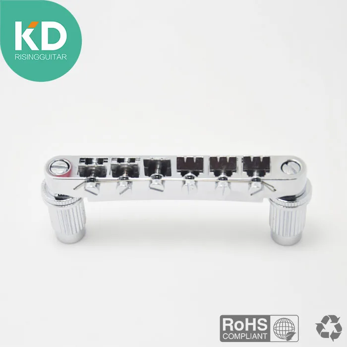 Высокое качество регулируемый 6 струн хромированный гитарный мост роликовое