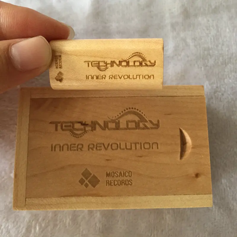 Usb 2 0 свадебная фотография логотип на заказ 10 шт. Бесплатная деревянная + коробка