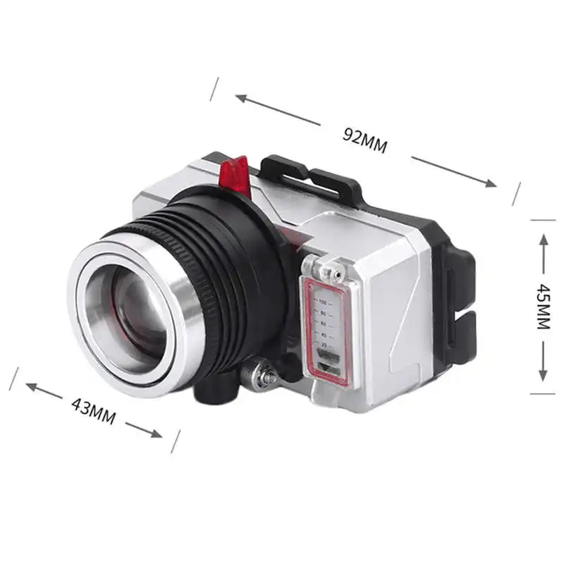 Мощность ful светодио дный фонарик Водонепроницаемый T6 2200Lm масштабируемой