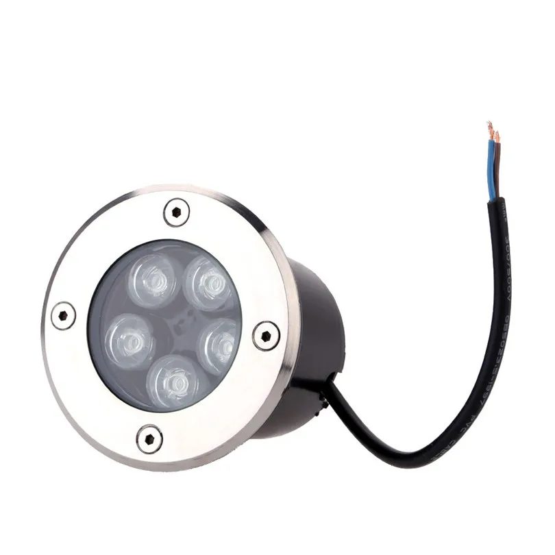 Подземный светодиодный светильник для домашнего использования 6 светодиодов 5 Вт