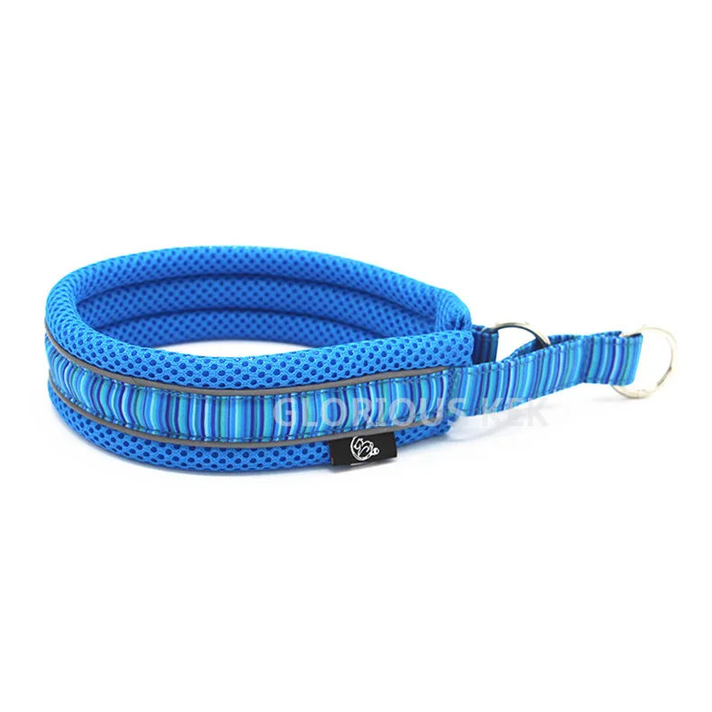 Славный KEK ошейники Светоотражающие Регулируемая мягкая сетка мягкий воротник