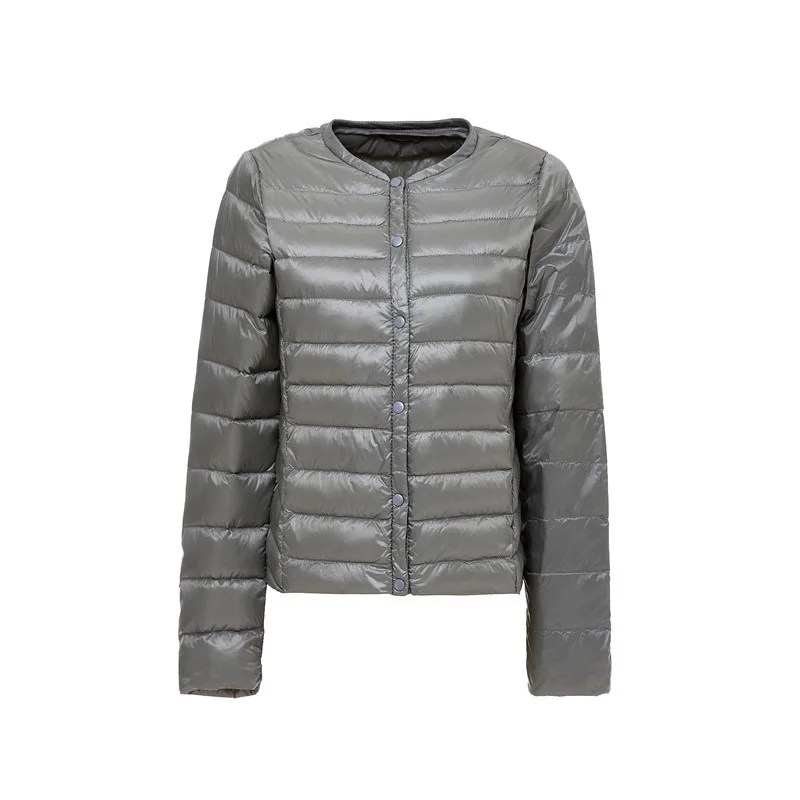 New Ultra-Light Women Winter Coat 90% White Duck Down Jackets O-Neck Portable Down Coats Female Jacket Warm Outerwear