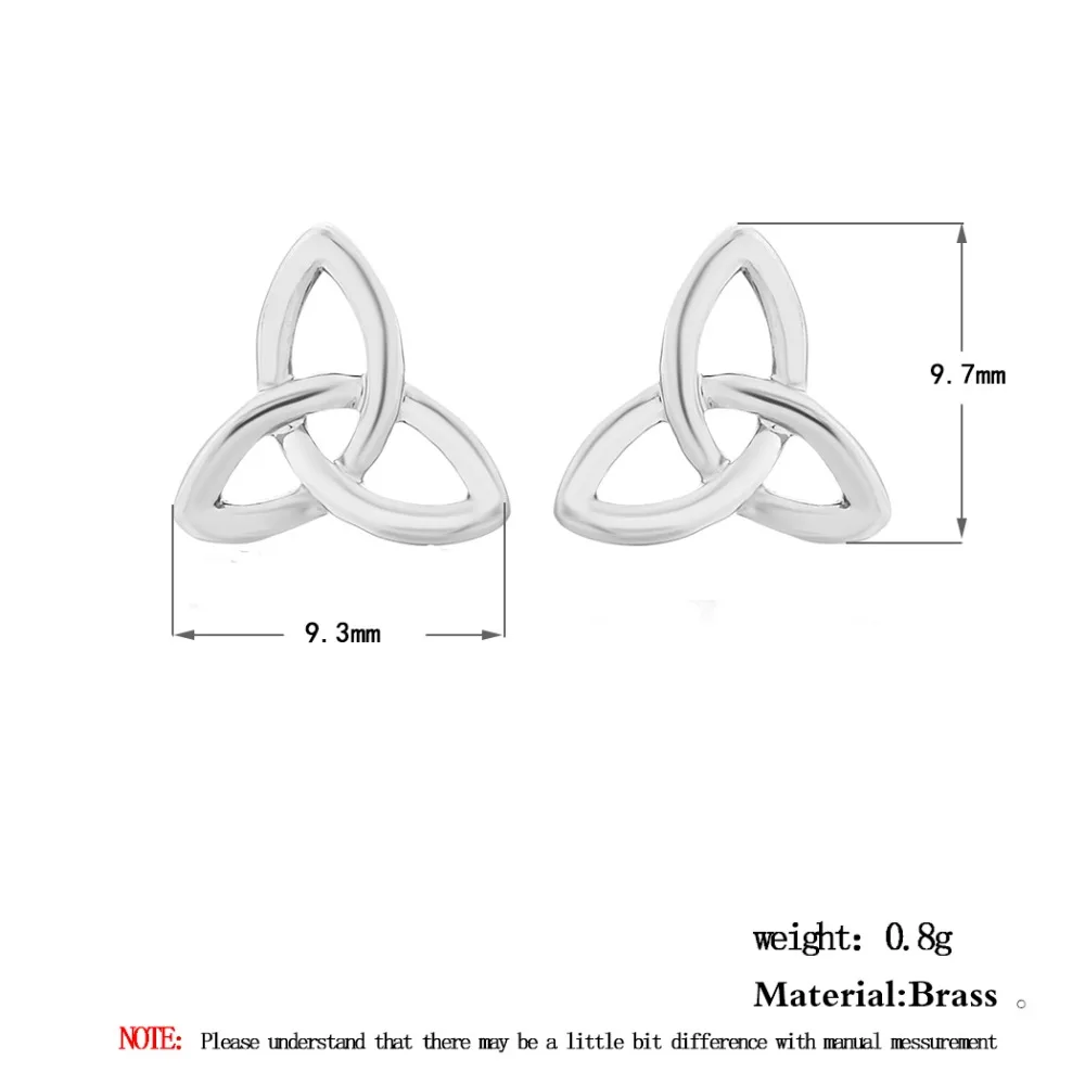 Женские серьги гвоздики с узлом геометрические бантом и крестом роскошные