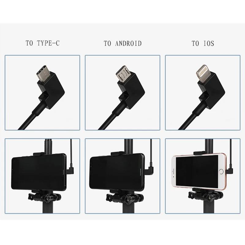 Кабель для передачи данных карманной камеры DJI OSMO тип C iphone Android кабель
