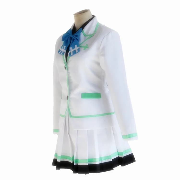 Аниме мусаиген No Phantom World Косплей Ichijo Haruhiko IZUMI Reina белый школьный Костюм Хэллоуин