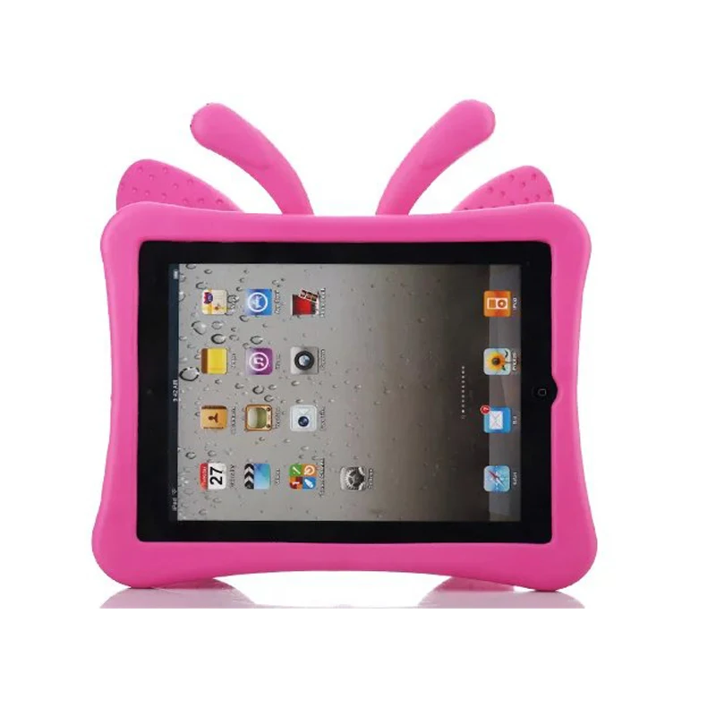 Чехол с 3d рисунком бабочки для Apple iPad 2 3 4 чехол Детская безопасная подставка