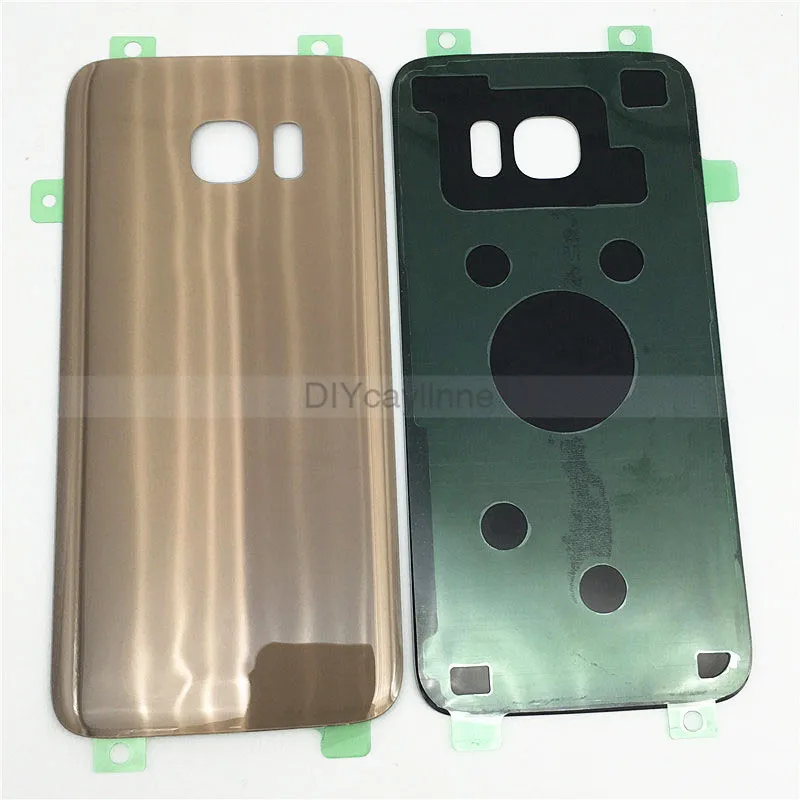 AAA задняя крышка стекло для Samsung Galaxy S7 edge G930 G935 с наклейкой клейкая Замена |