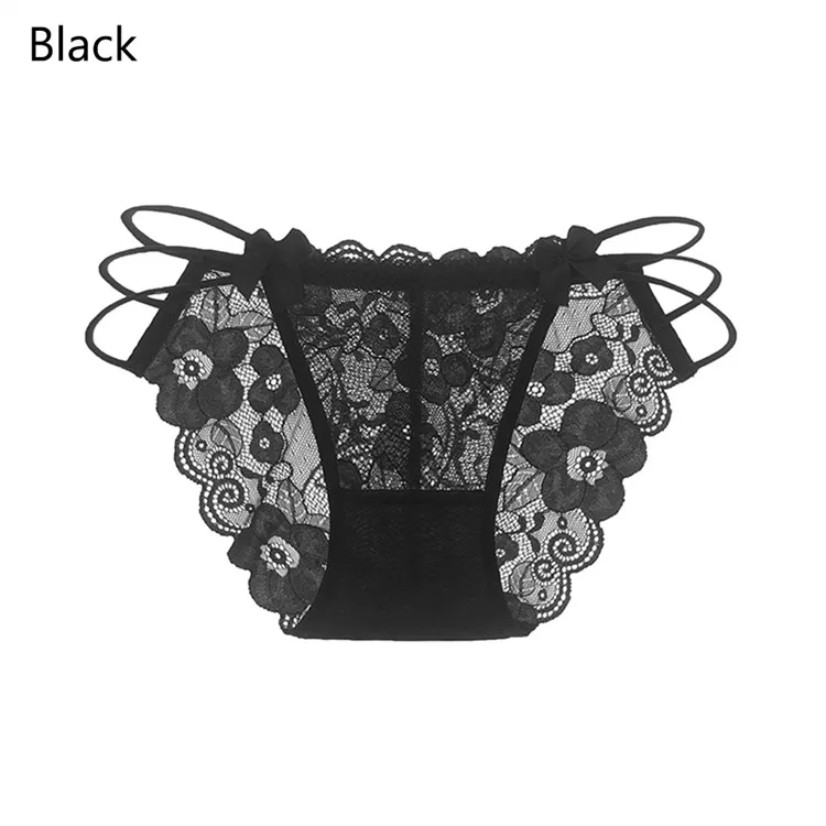 1Pc panty Free Size Hot Women Sexy Hollow Out Lace Exotic Lingerie Set Fashion Sexy Bra Lace Underwear Straps Panty Bandage Set Babydoll Set - Цвет: 1Pc panty Free Size