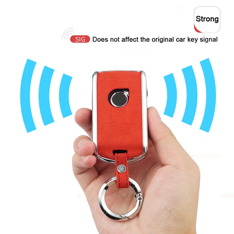 Чехол для автомобильного ключа кожаный чехол пульта дистанционного управления