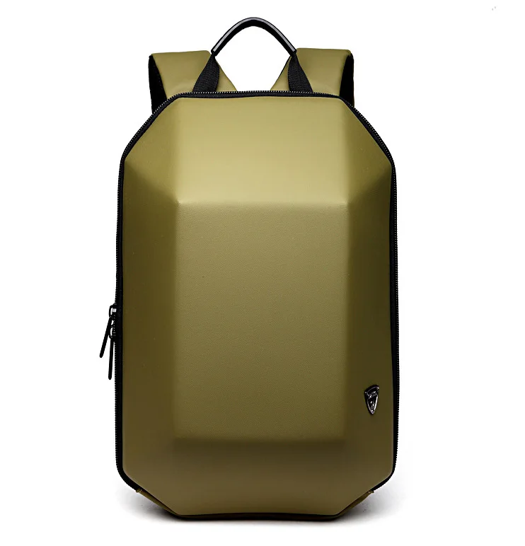 Brand Men Hard Shell Backpack Anti Theft Travel Creative Alien Casual Laptop Waterproof Back Pack Teenage School Bags Boy OZUKO