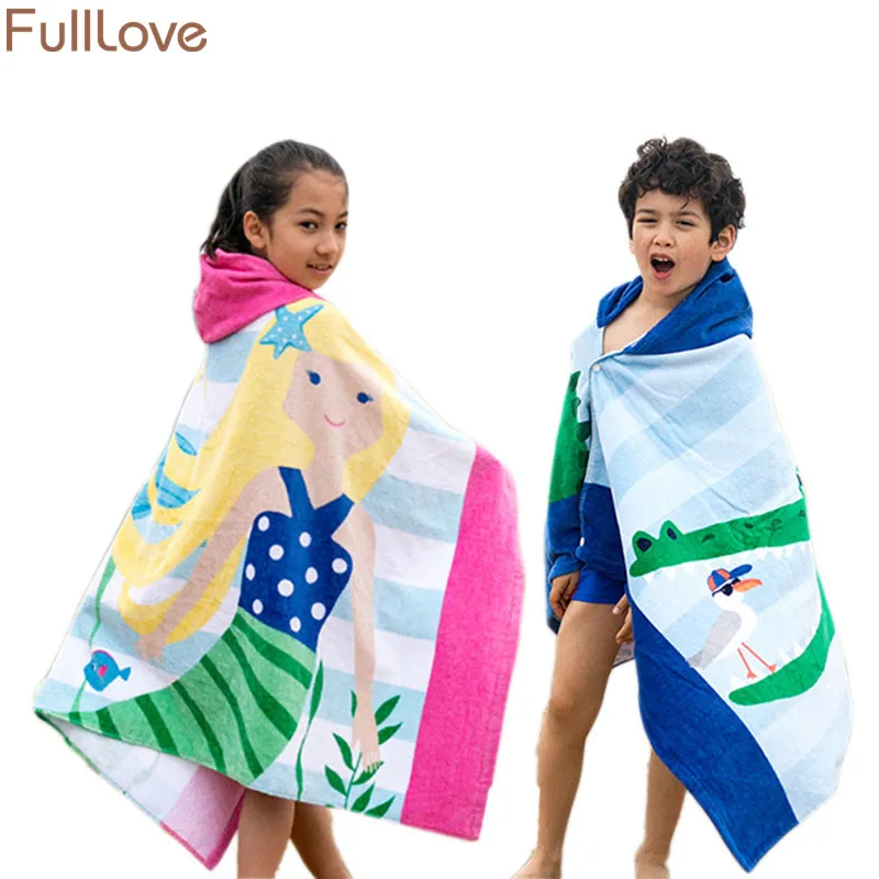 Пляжное полотенце из микрофибры с изображением героев мультфильмов FullLove 127*76 см