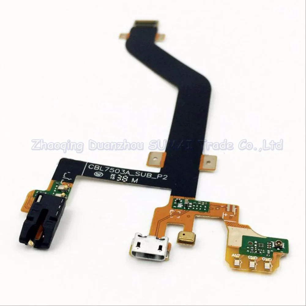 2 шт. USB зарядный порт гибкий кабель для Gionee S5.1 Pro/GN9007 разъем наушников микрофон |