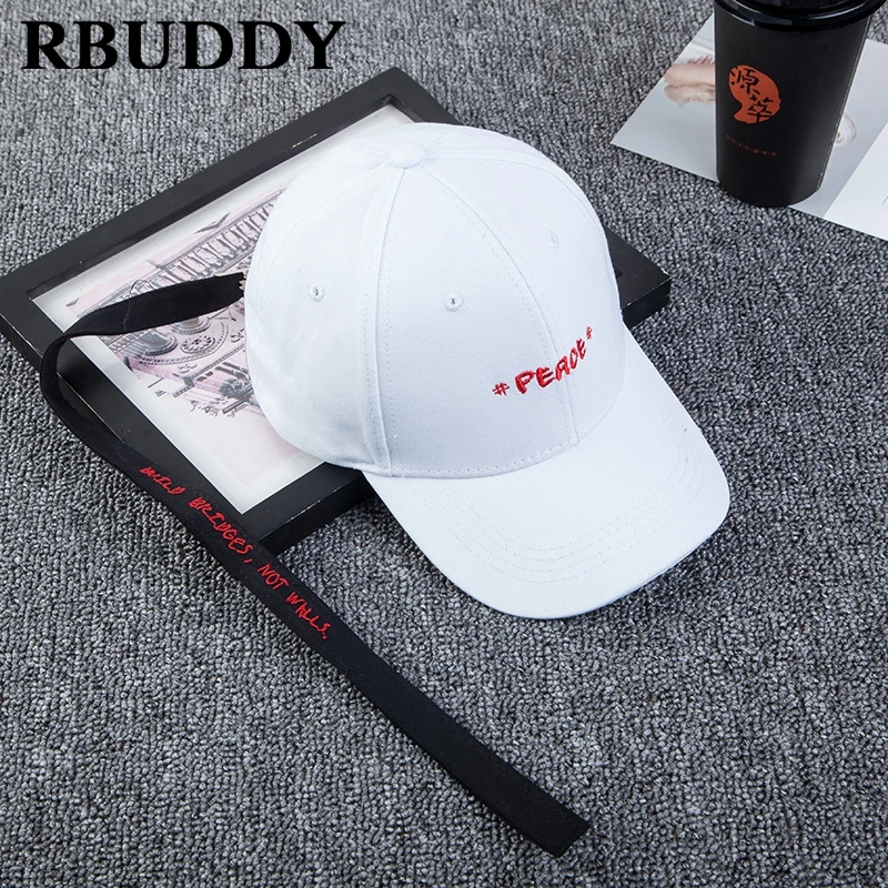 RBUDDY письмо Бейсбол шапки с линии хип-хоп молодежи Snapback Повседневное полный