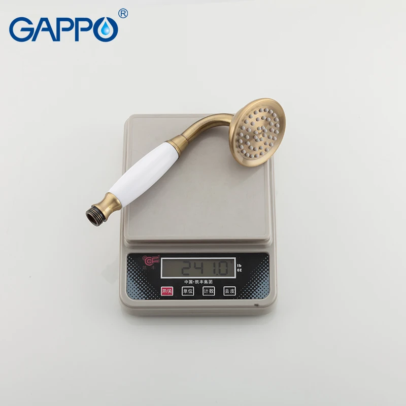 GAPPO душевой кран для ванны душевой набор водопад настенный смеситель для ванной комнаты латунный дождевой смеситель для ванной комнаты Набор grifo Роскошный Бронзовый Смеситель