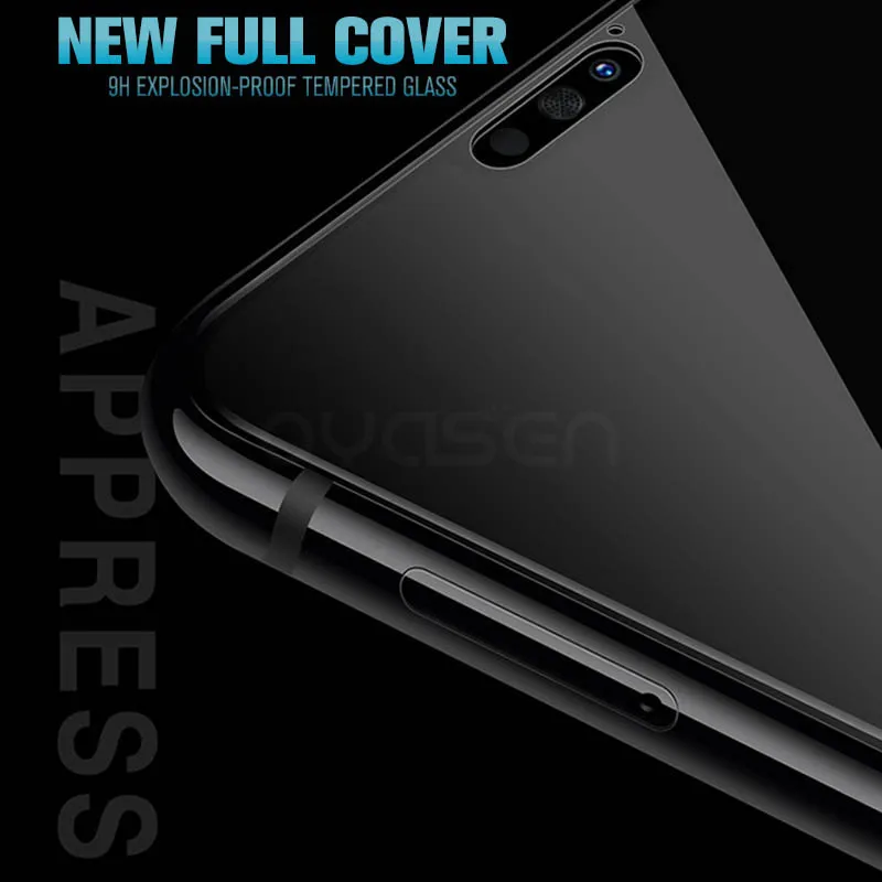 Полное покрытие из закаленного стекла для Huawei Y9 Y7 Y6 Y5 Lite Prime Pro 2018 2019 3D изогнутый