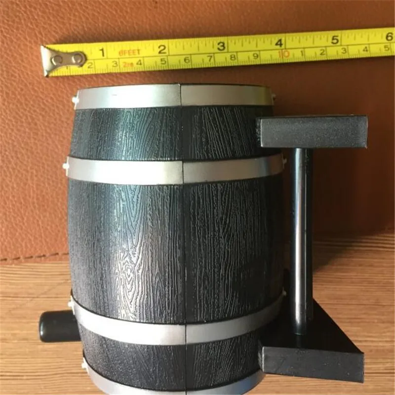 CTREE 1Pcs Fashion Creative Automatic Press Convenient Wine Barrel Plastic Toothpick Box Container Dispenser Holder Hot Sale C73 | Дом и сад