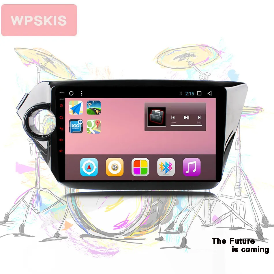 Восьмиядерный android 10 0 автомобильный dvd gps навигация 9 &quotдля Kia k2 RIO 2008 2009 2014 2011 2015