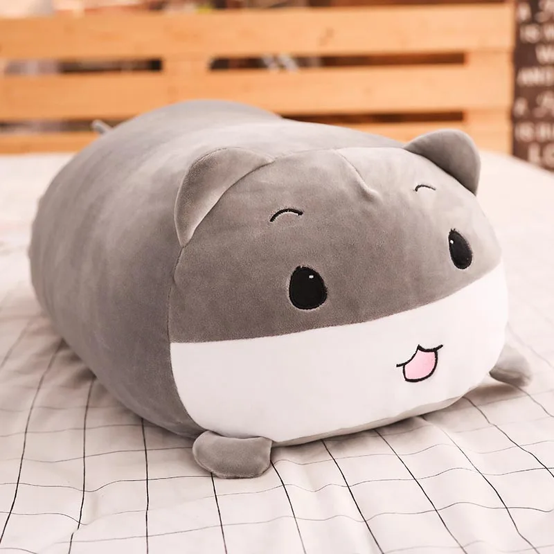 totoro 60 см 90 см милый кот Шиба ину Тоторо плюшевая игрушка Большая большая игрушка чучело Мягкая кукла черная кошка подушка детские игрушки подарок на день рождения - Цвет: totoro
