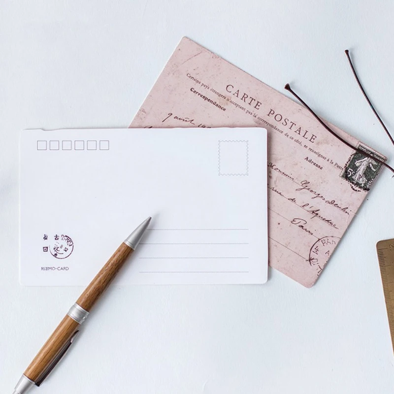 30 шт./упак. винтажные Ретро карты памяти подарочные открытки из крафт