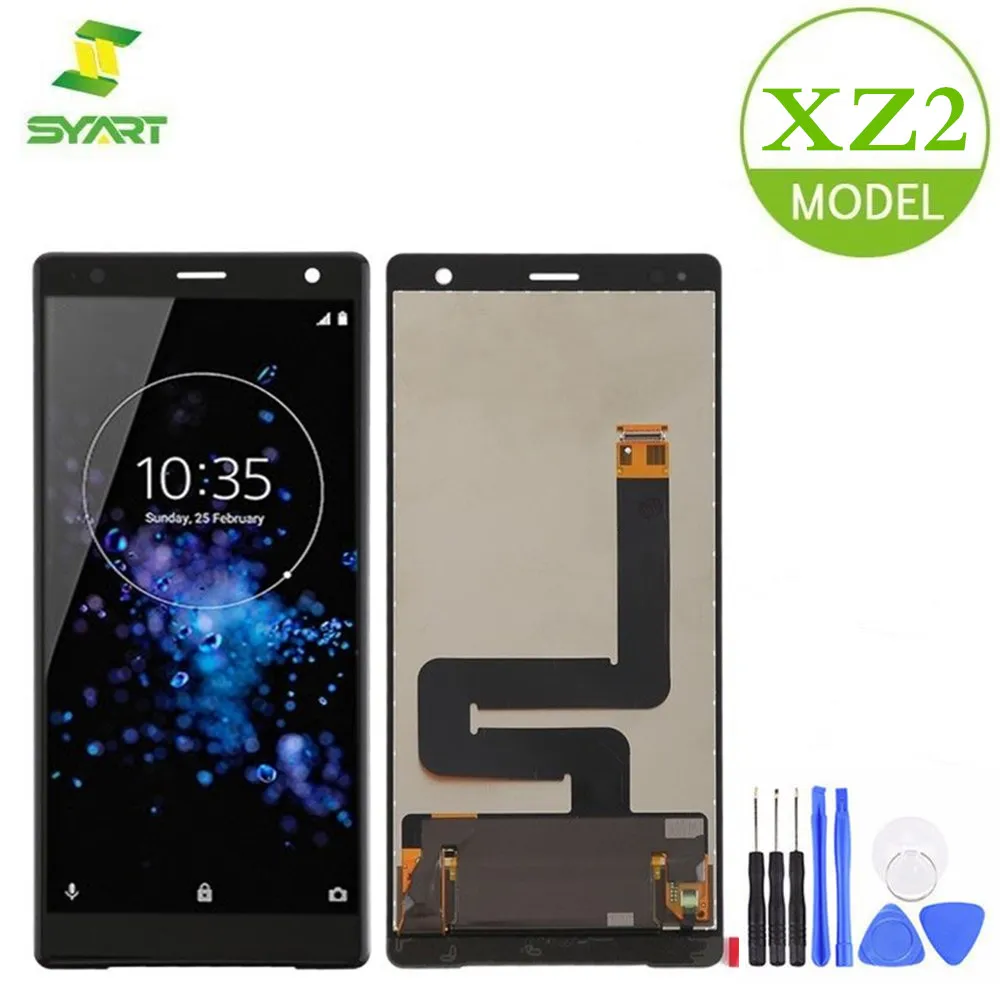 Для Sony Xperia XZ2 ЖК дисплей сенсорный экран дигитайзер сборка Сменные аксессуары +