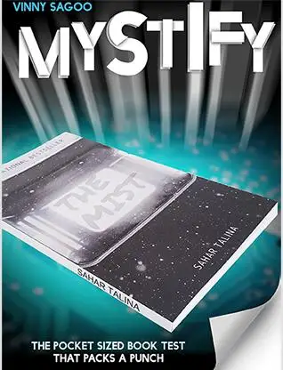 Mystify (Gimmicks и онлайн инструкции) Vinny Sagoo магические трюки карманный размер Книга