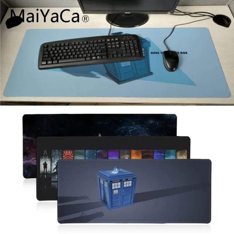 

MaiYaCa мой любимый врач кто TV Противоскользящий прочный резиновый коврик для клавиатуры компьютера резиновый коврик для мыши с застежкой кра...
