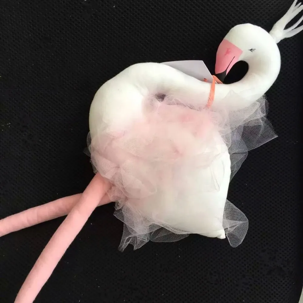 Скандинавский стиль плюшевая лебедь детская подушка милая кукла украшения для